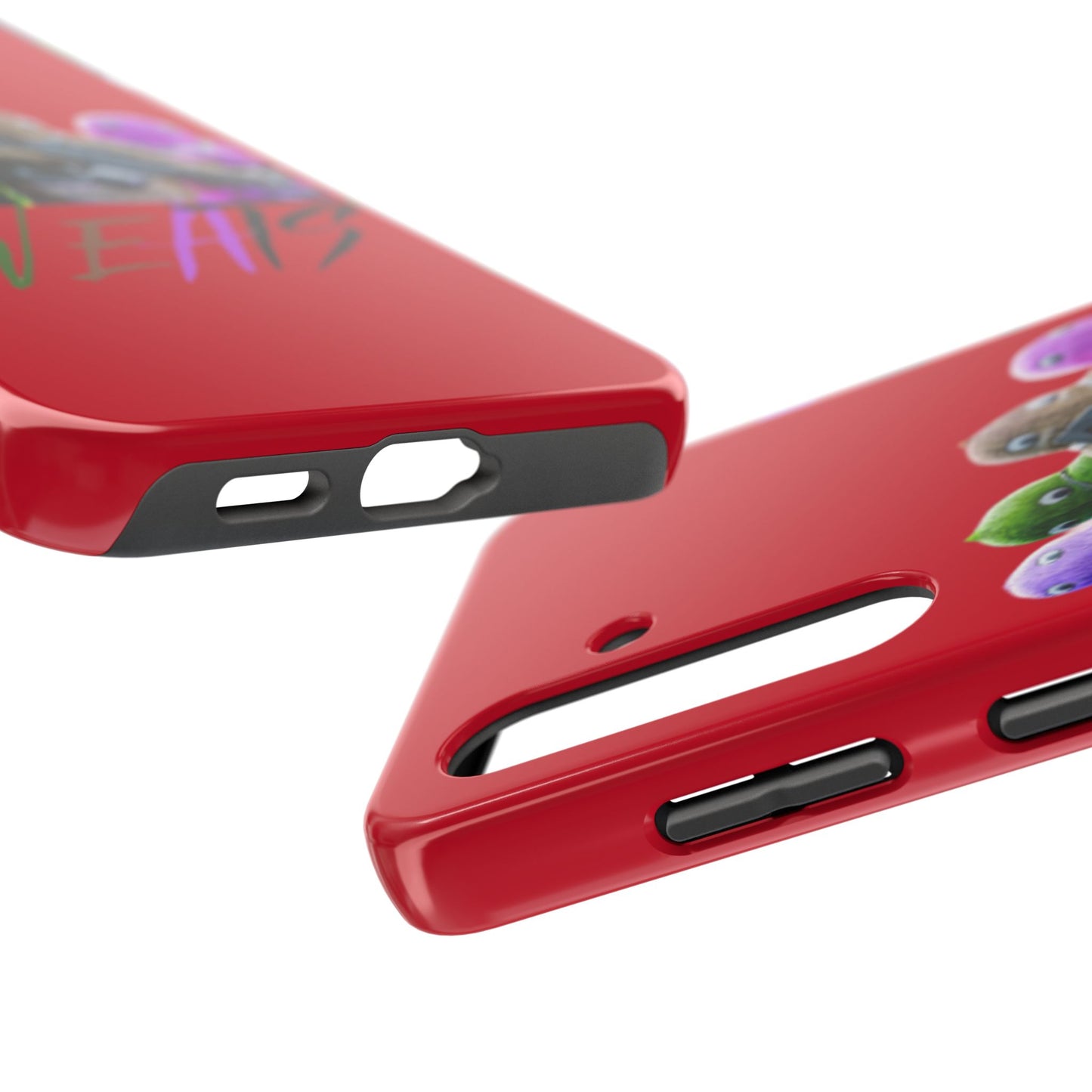 Cool Cartoon-Inspired Tough Phone Case - 'SWEATS'