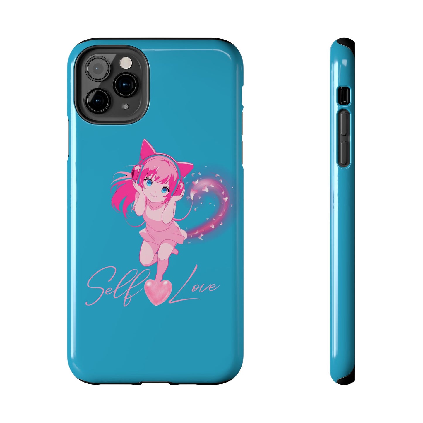 Self Love Tough Phone Case for Anime Lovers