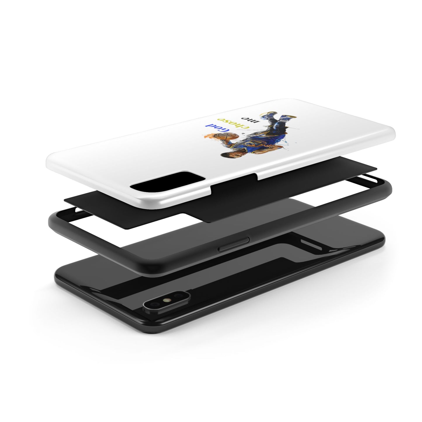 Phone case- God Chose Me Tough Phone Case - Durable Protection