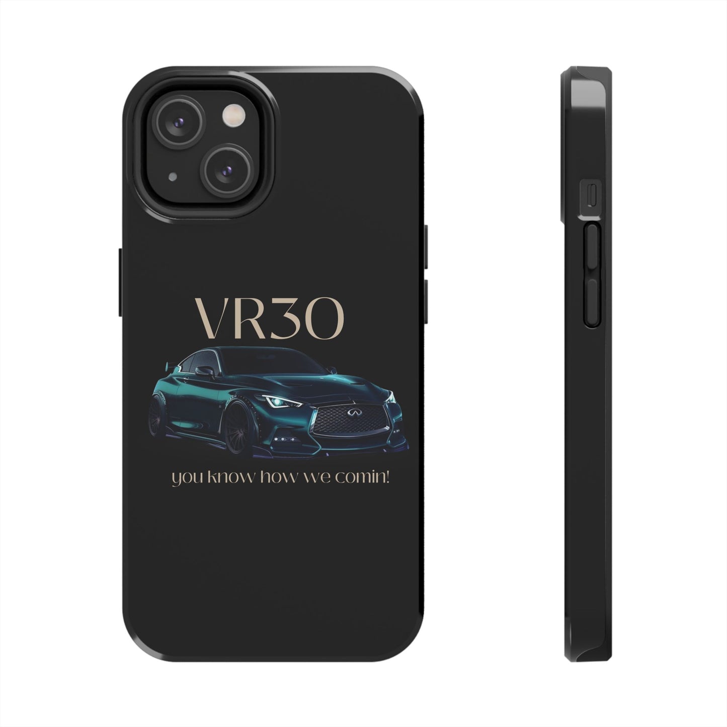 VR30 Sports Car Tough Phone Case - Stylish and Durable Protection for Car Enthusiasts
