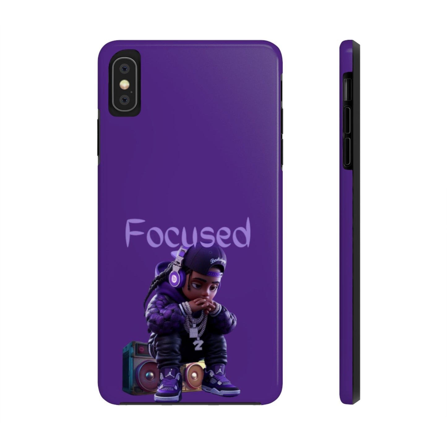Phone Case- Focused Tough Case- Durable Protection