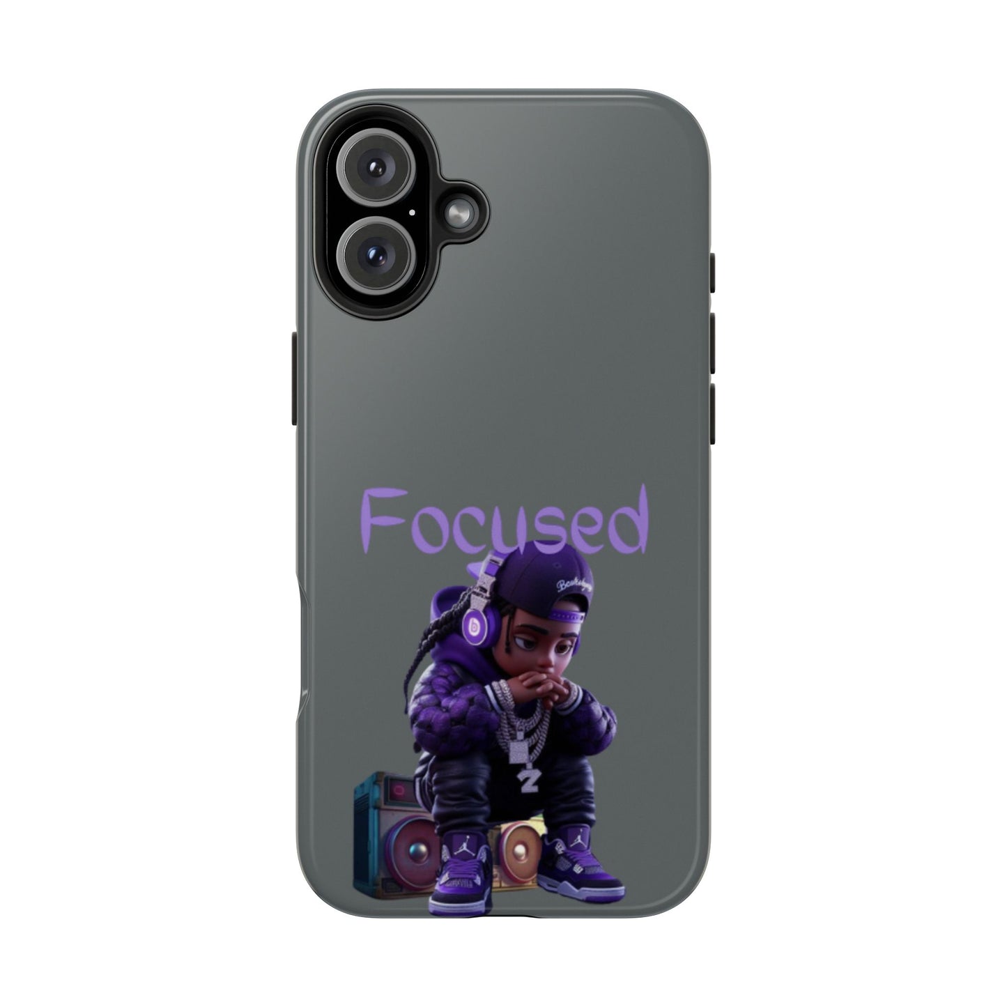 Phone Case- Focused Tough Case- Durable Protection