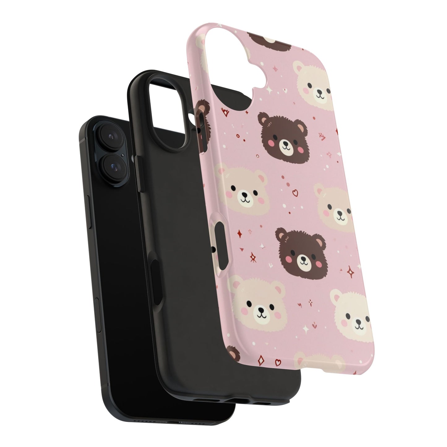 Tough Phone Cases- Cute Bears