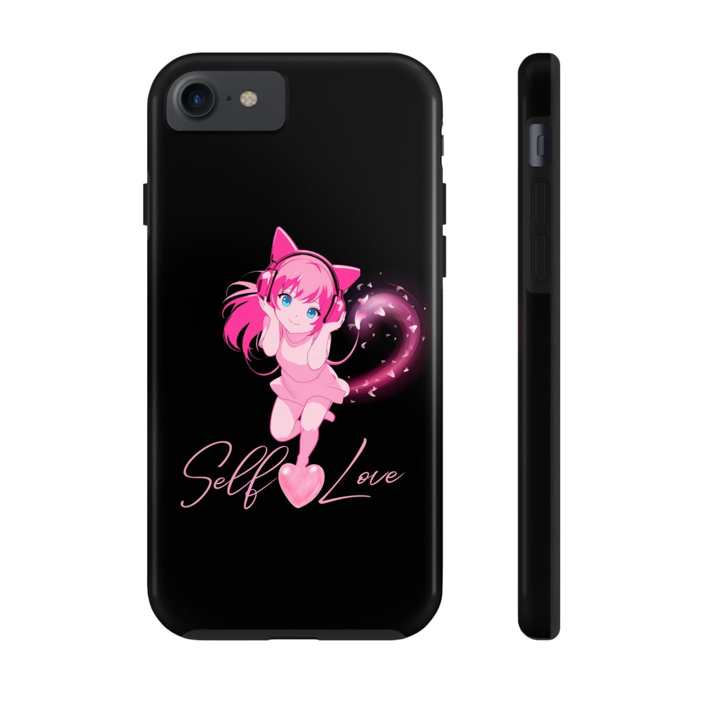 Self Love Tough Phone Case for Anime Lovers