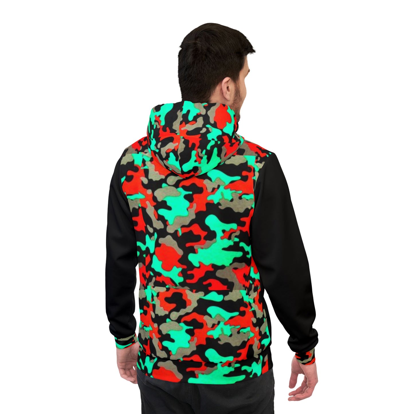 π Multicolor Camo Hoodie β Bold, Vibrant Streetwear for Men & Women