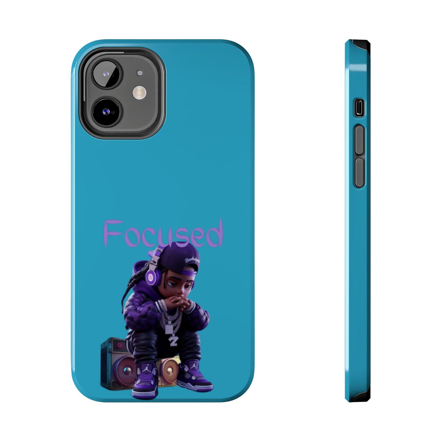 Phone Case- Focused Tough Case- Durable Protection