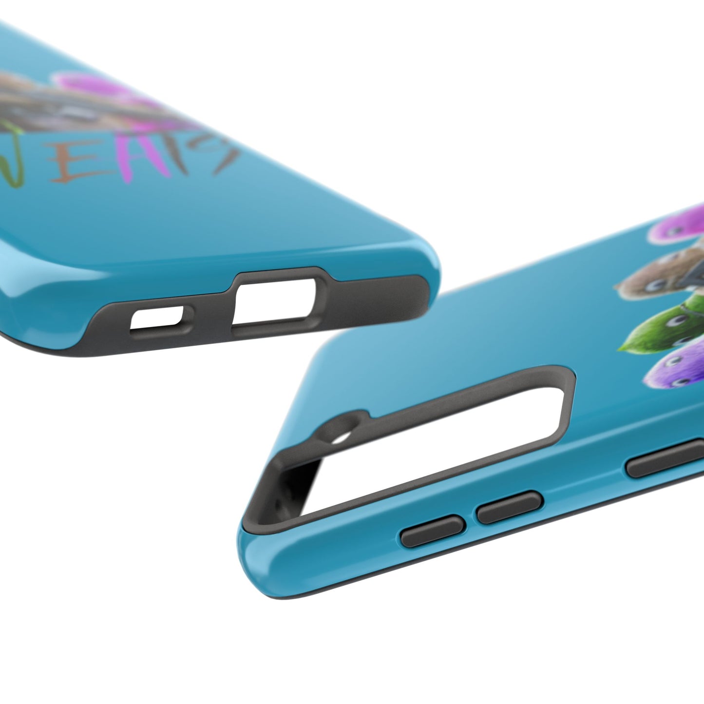 Cool Cartoon-Inspired Tough Phone Case - 'SWEATS'