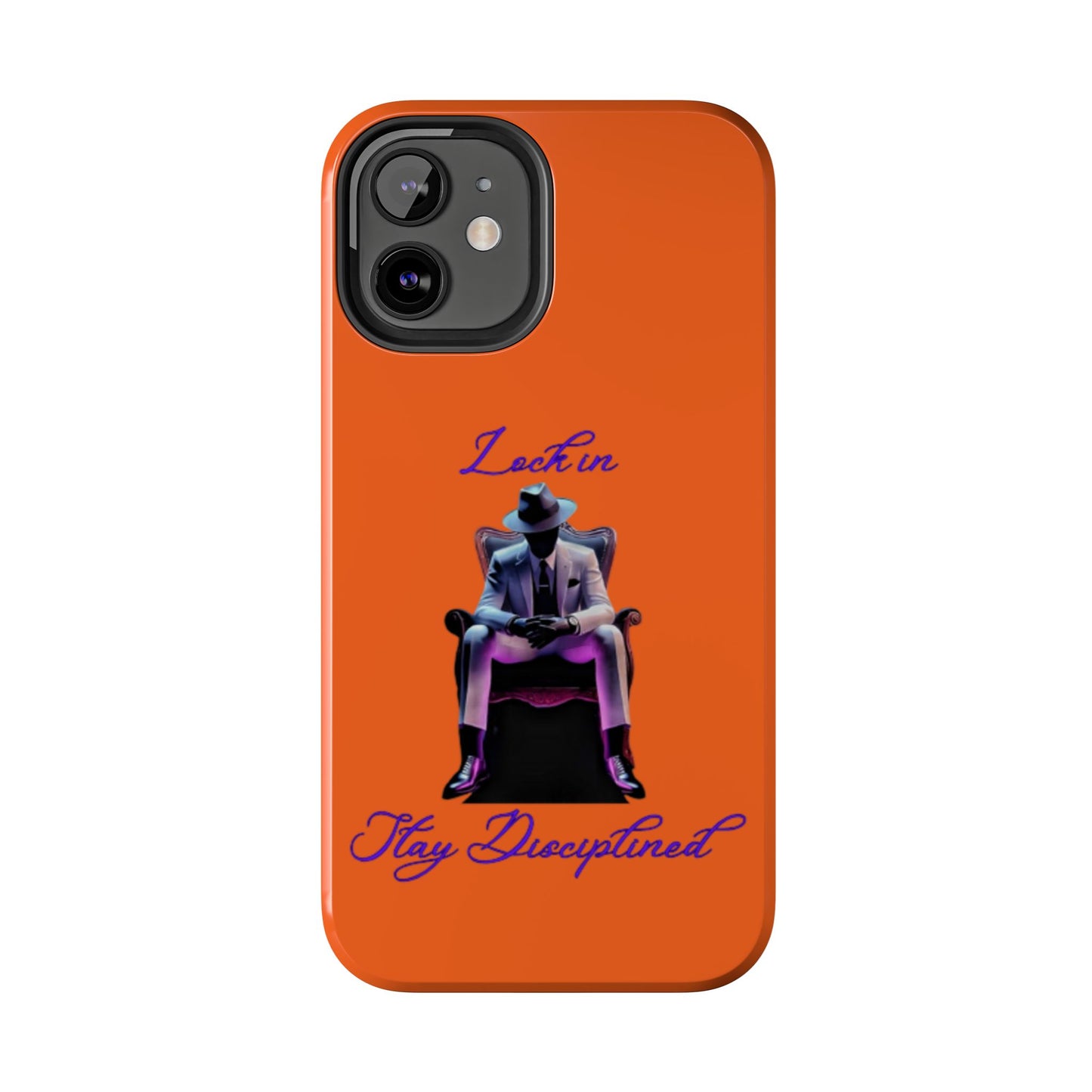 Phone case- Lock In, Stay discipline Tough Phone Case - Durable Protection