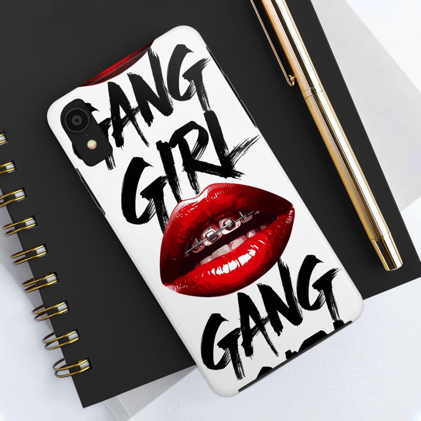 Bold 'Girl Gang' Tough Phone Case – Protective and Stylish Accessory for Trendsetters