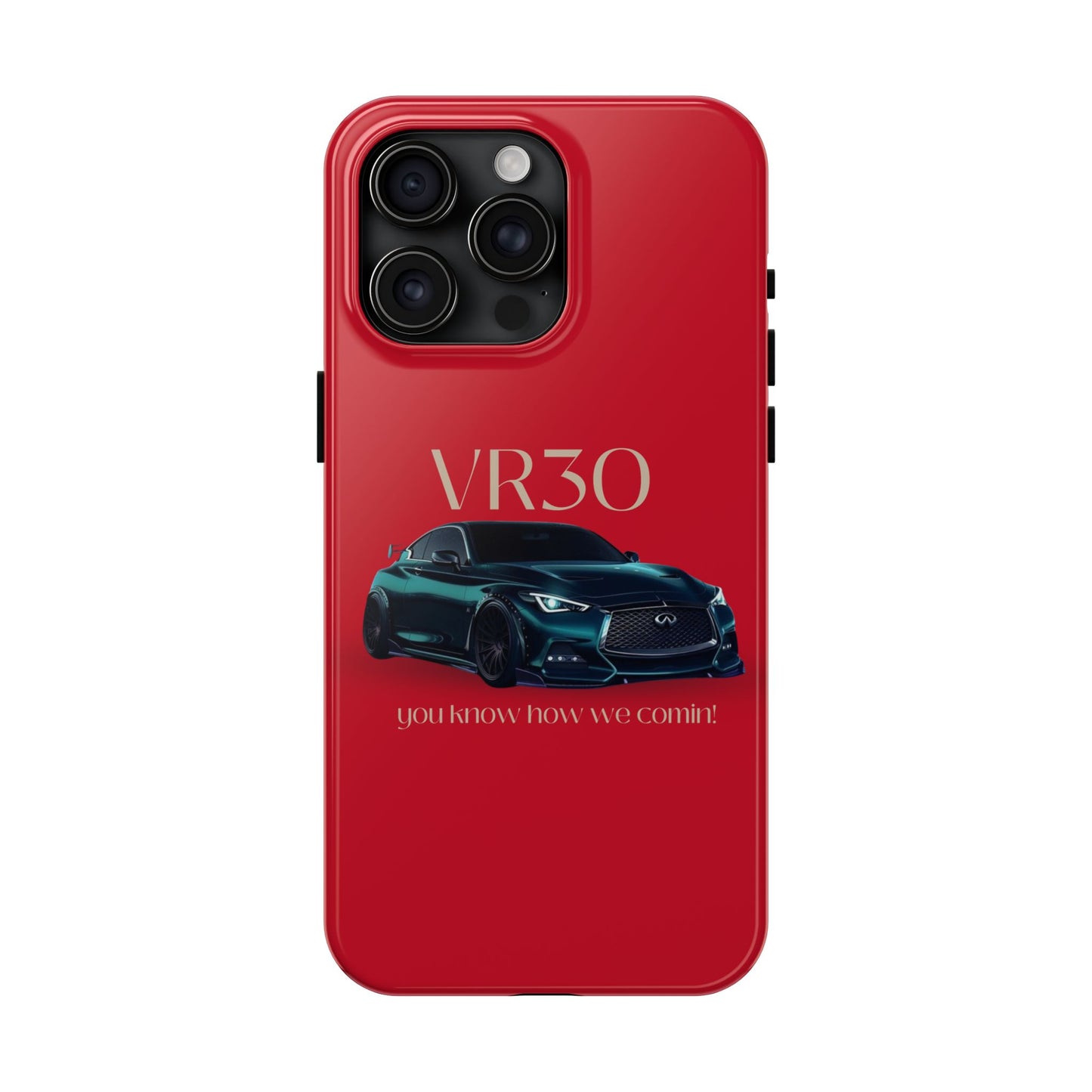 VR30 Sports Car Tough Phone Case - Stylish and Durable Protection for Car Enthusiasts
