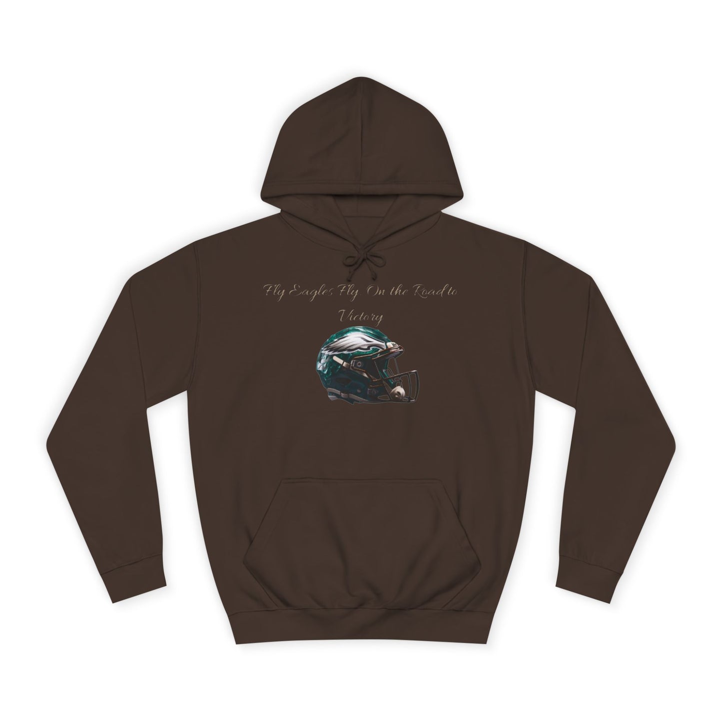 Midnight Green NFL Philadelphia Eagles Hoodie for Men & Women – "Fly Eagles, Fly" Game Day Sweatshirt with Drawstrings & Kangaroo Pocket