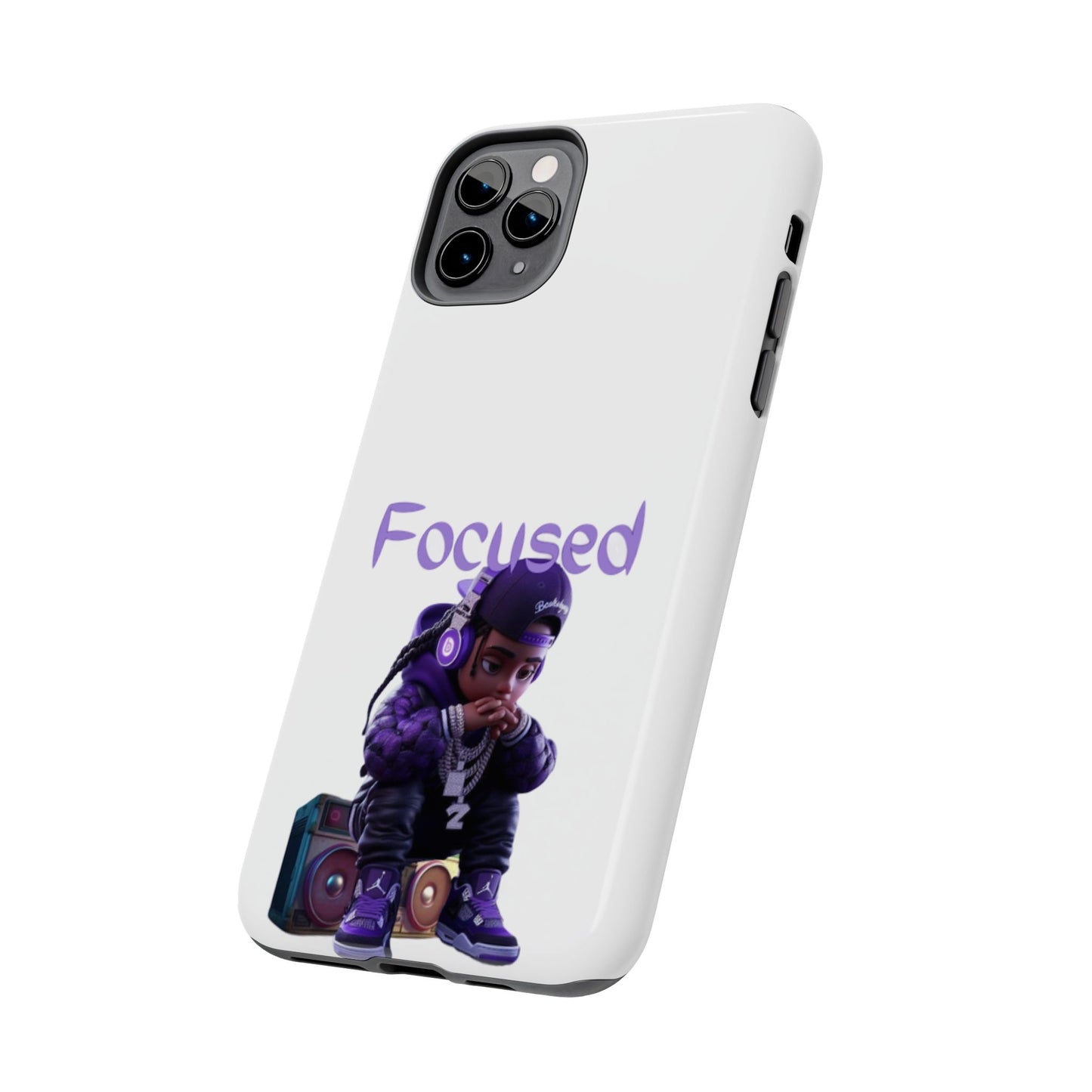 Phone Case- Focused Tough Case- Durable Protection