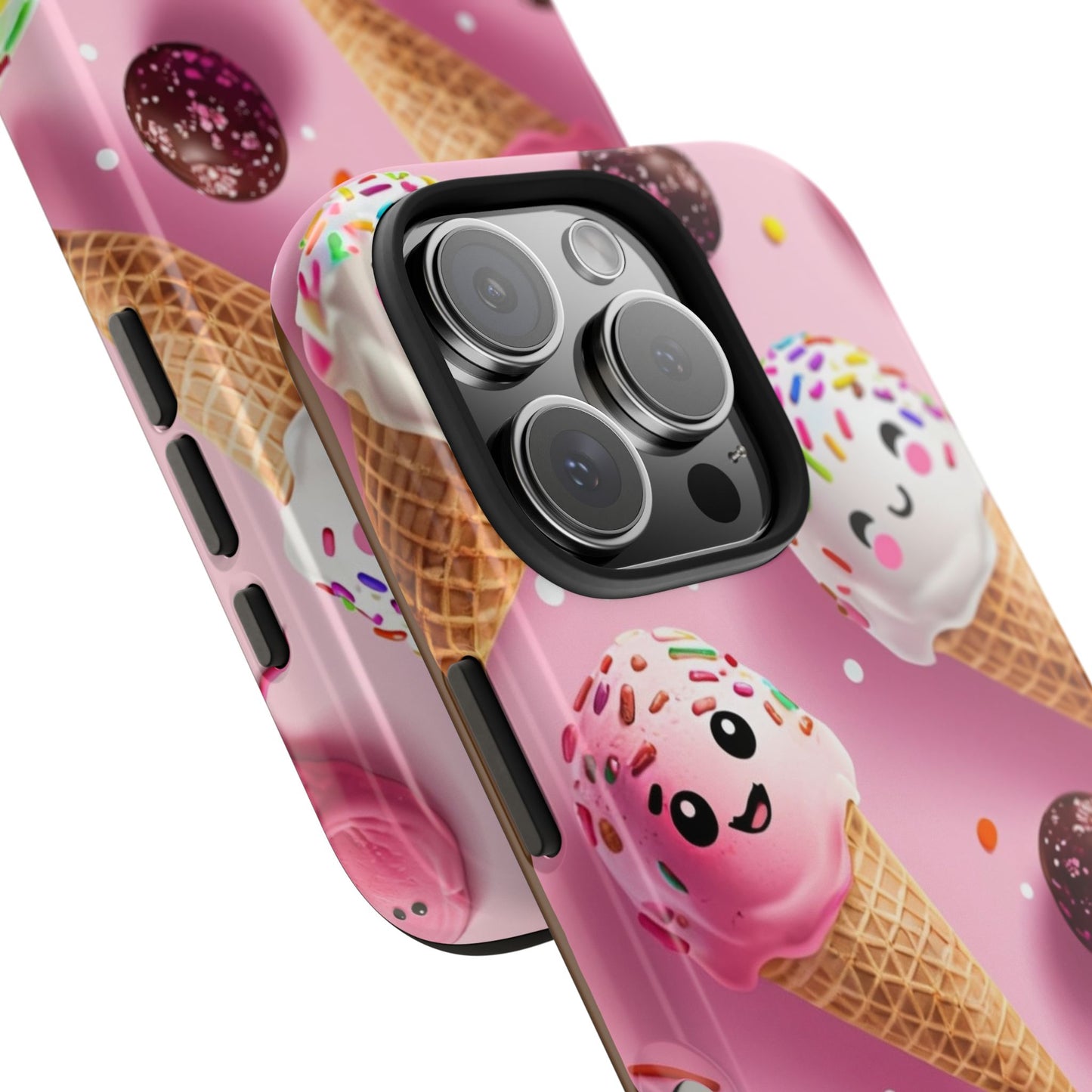Tough Phone Cases Cute Ice Cream Design