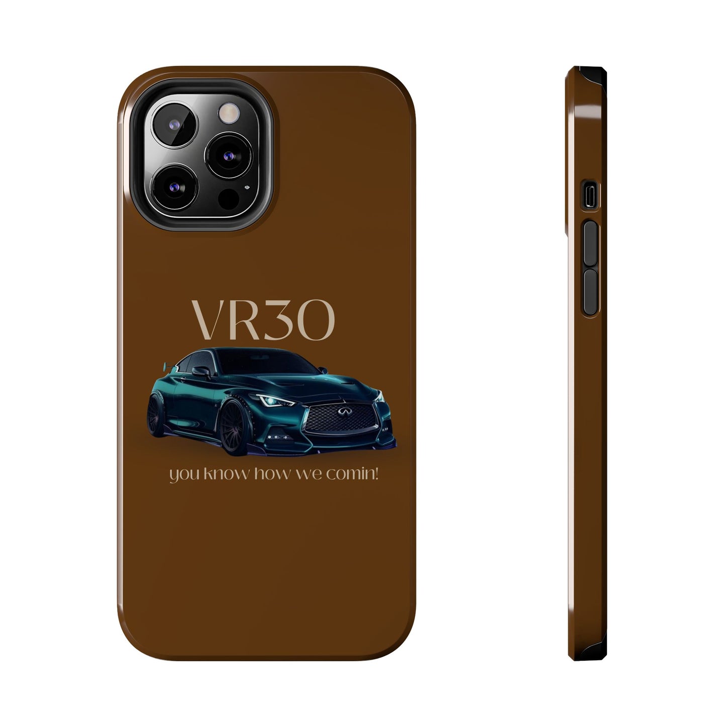VR30 Sports Car Tough Phone Case - Stylish and Durable Protection for Car Enthusiasts