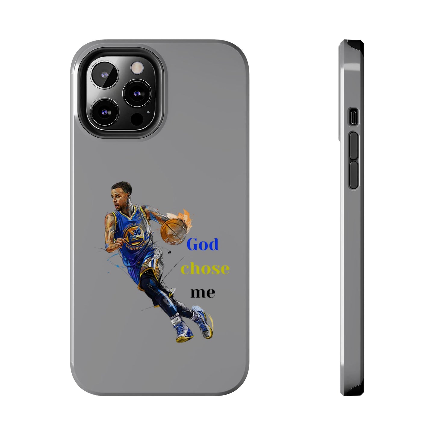 Phone case- God Chose Me Tough Phone Case - Durable Protection