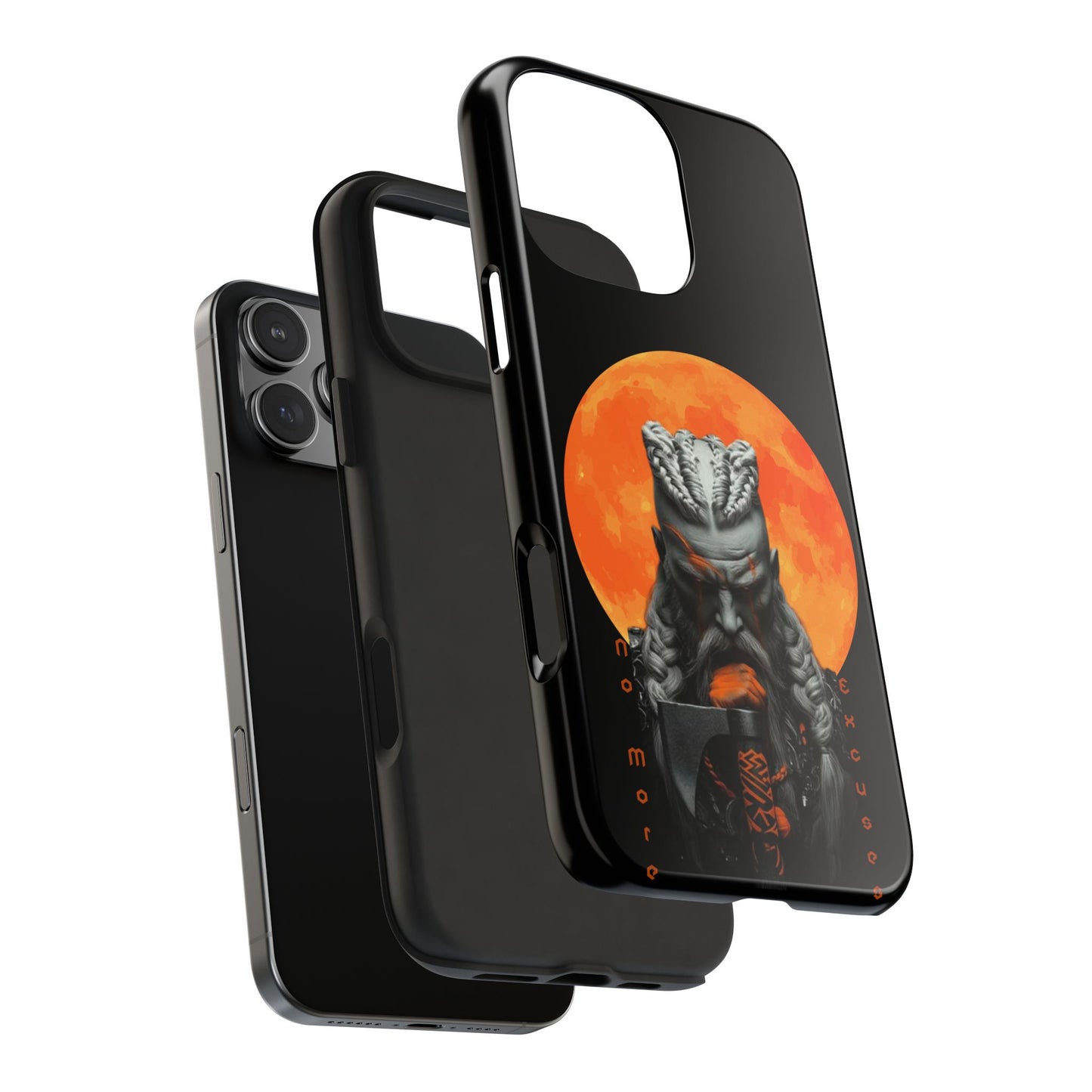 π₯ Warrior Spirit Tough Phone Case β No More Excuses Design for iPhone & Android β Empowerment & Protection
