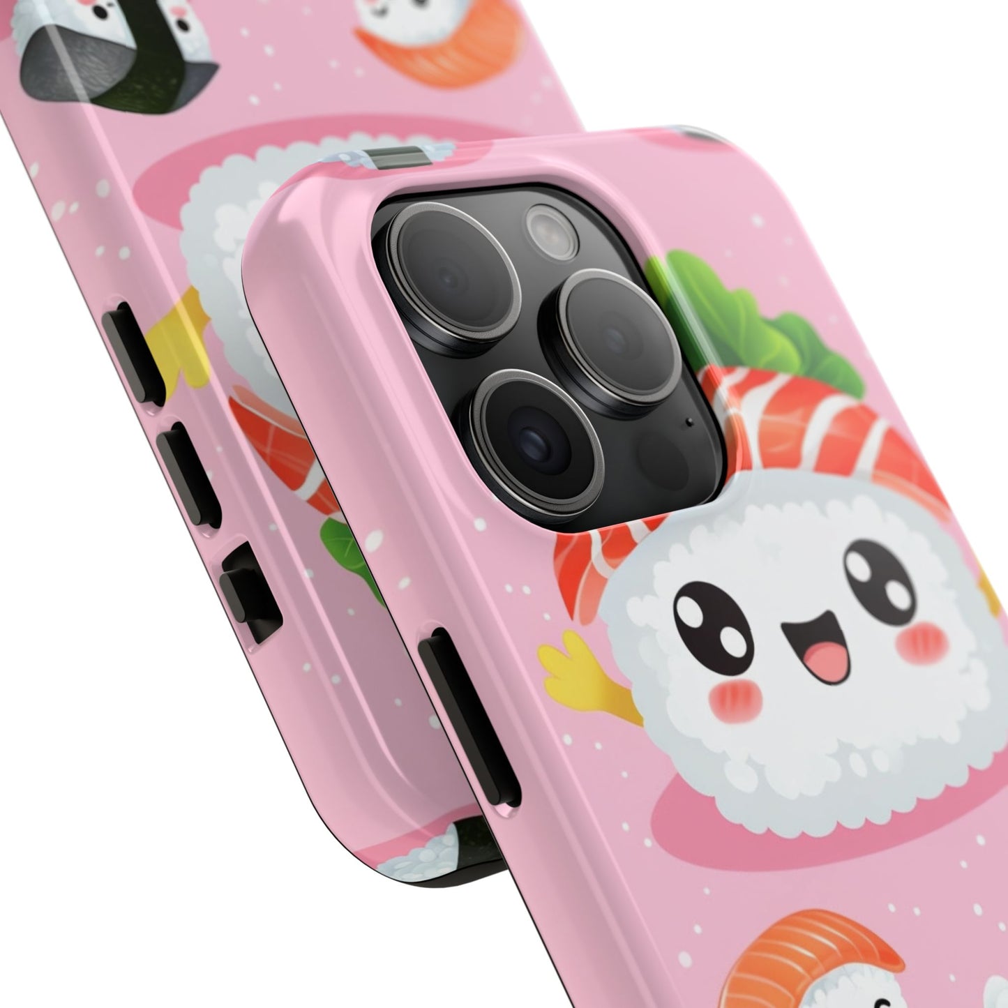 Adorable Sushi Tough Phone Case | Cute Kawaii Design for Food Lovers