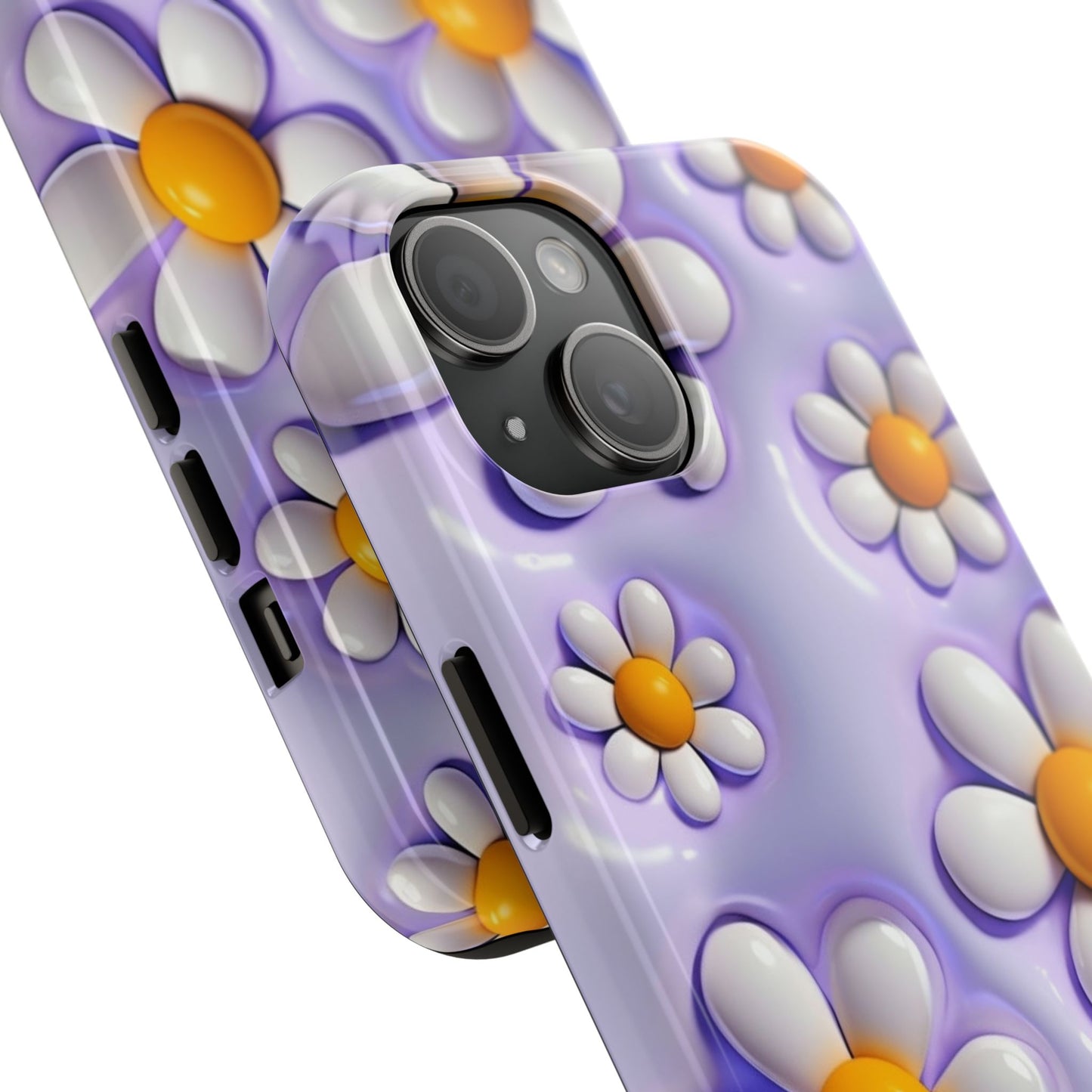 πΌ Floral Tough Phone Case β Vibrant Daisy Spring Design, for iPhones & Androids