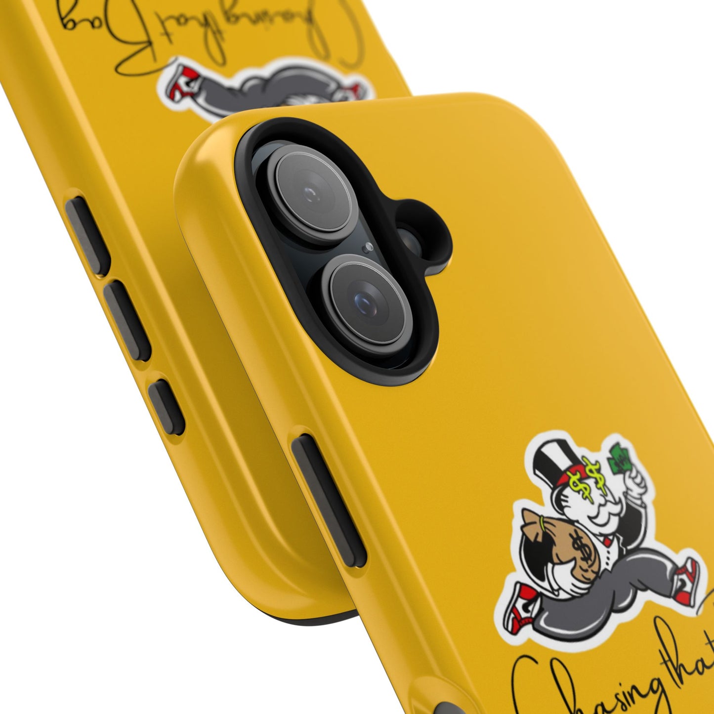 Phone Case- Chasing That Bag Tough Case- Durable Protection