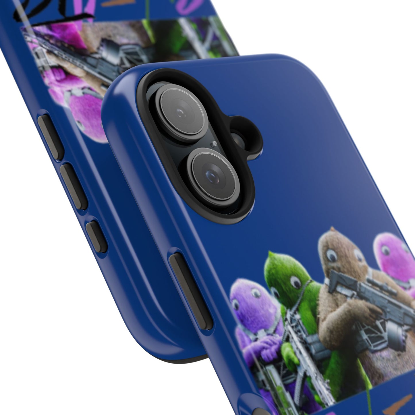 Cool Cartoon-Inspired Tough Phone Case - 'SWEATS'