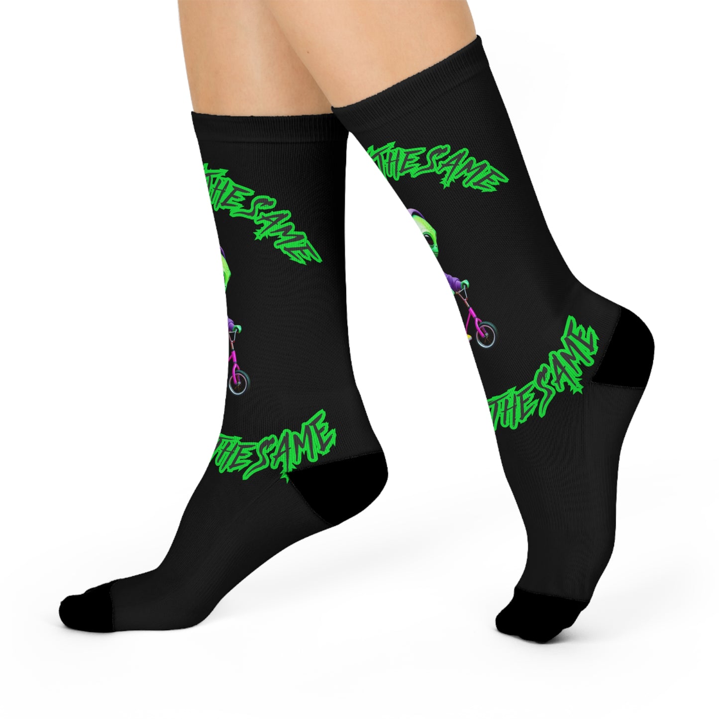 Cushioned Crew Socks- Alien, We Are Not The Same