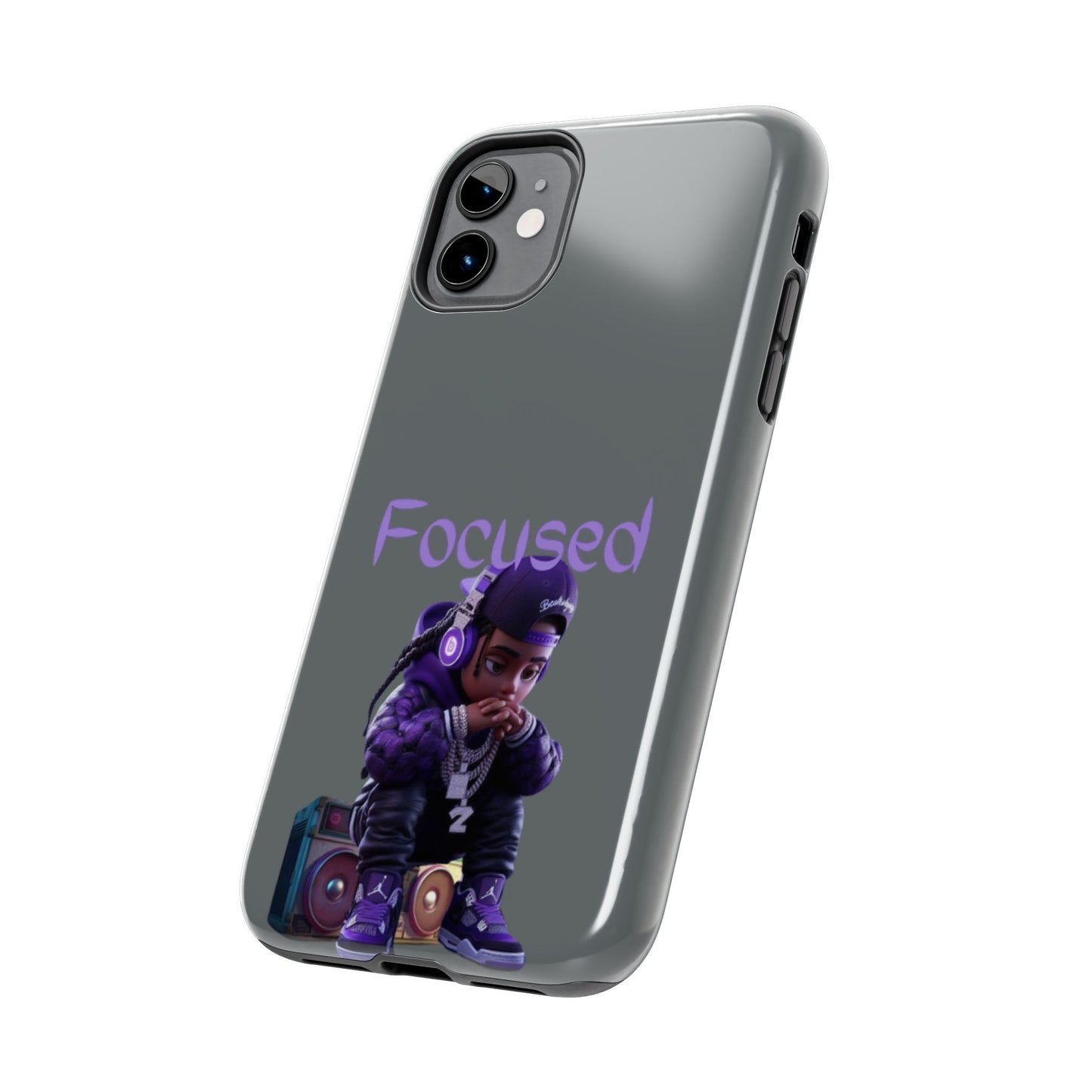 Phone Case- Focused Tough Case- Durable Protection