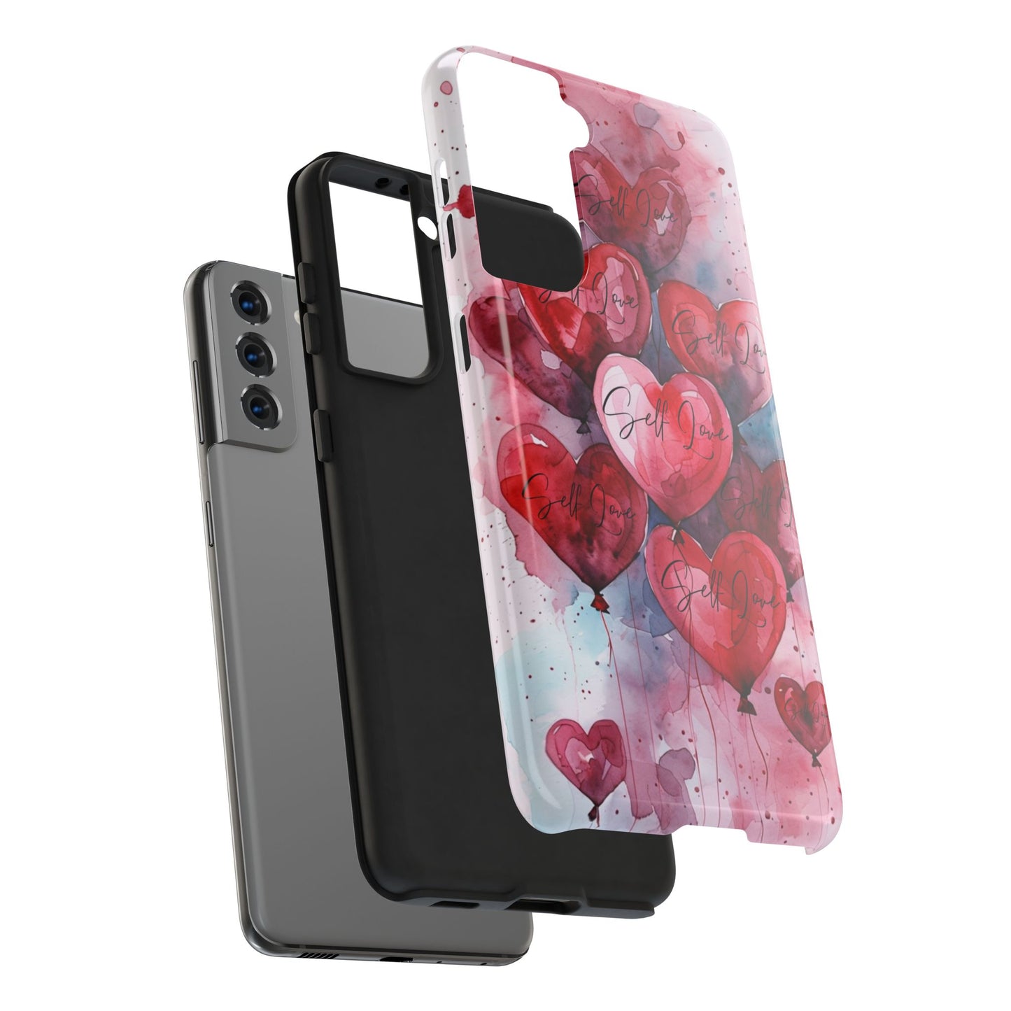 Tough Phone Cases Heart Design