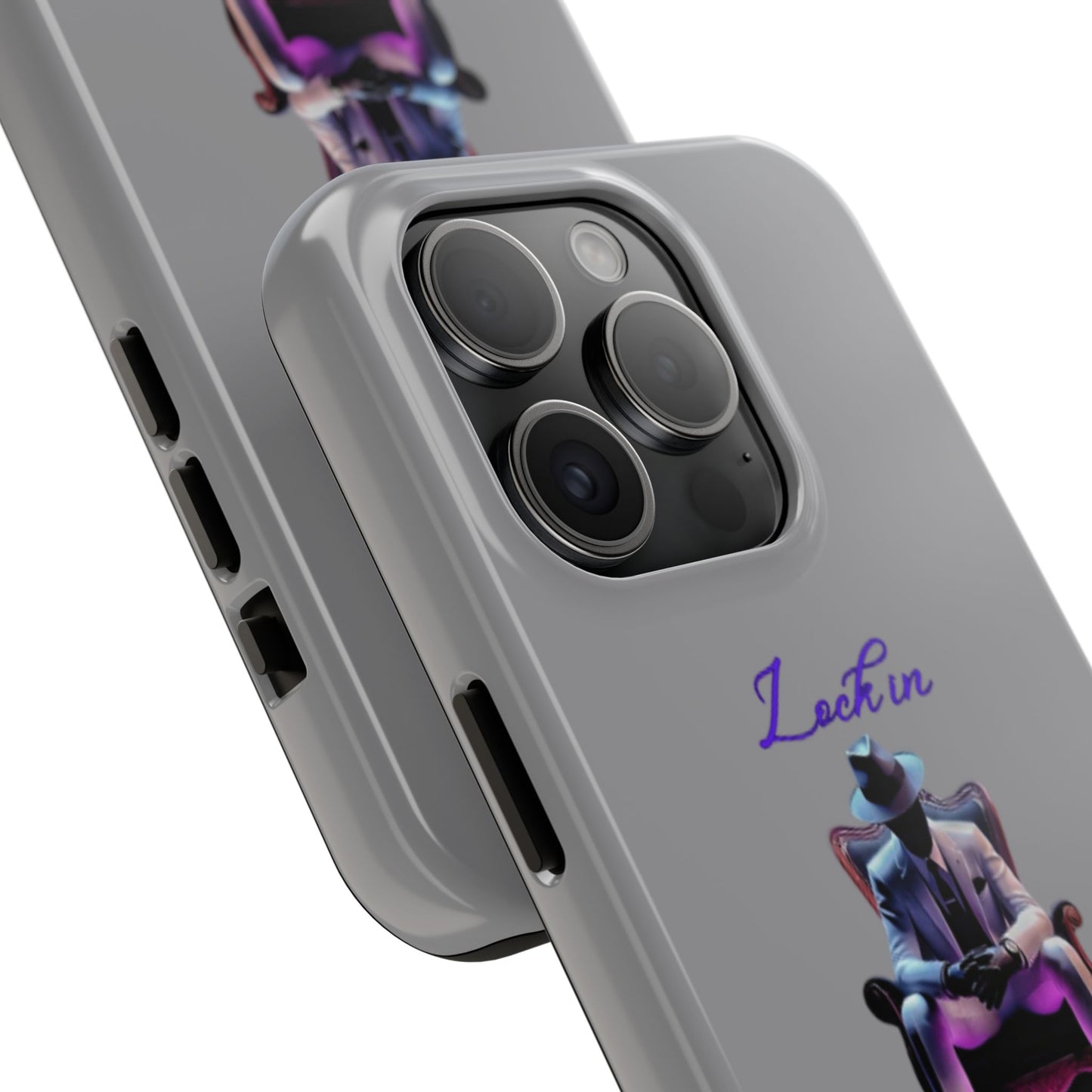 Phone case- Lock In, Stay Disciplined Tough Phone Case - Durable Protection