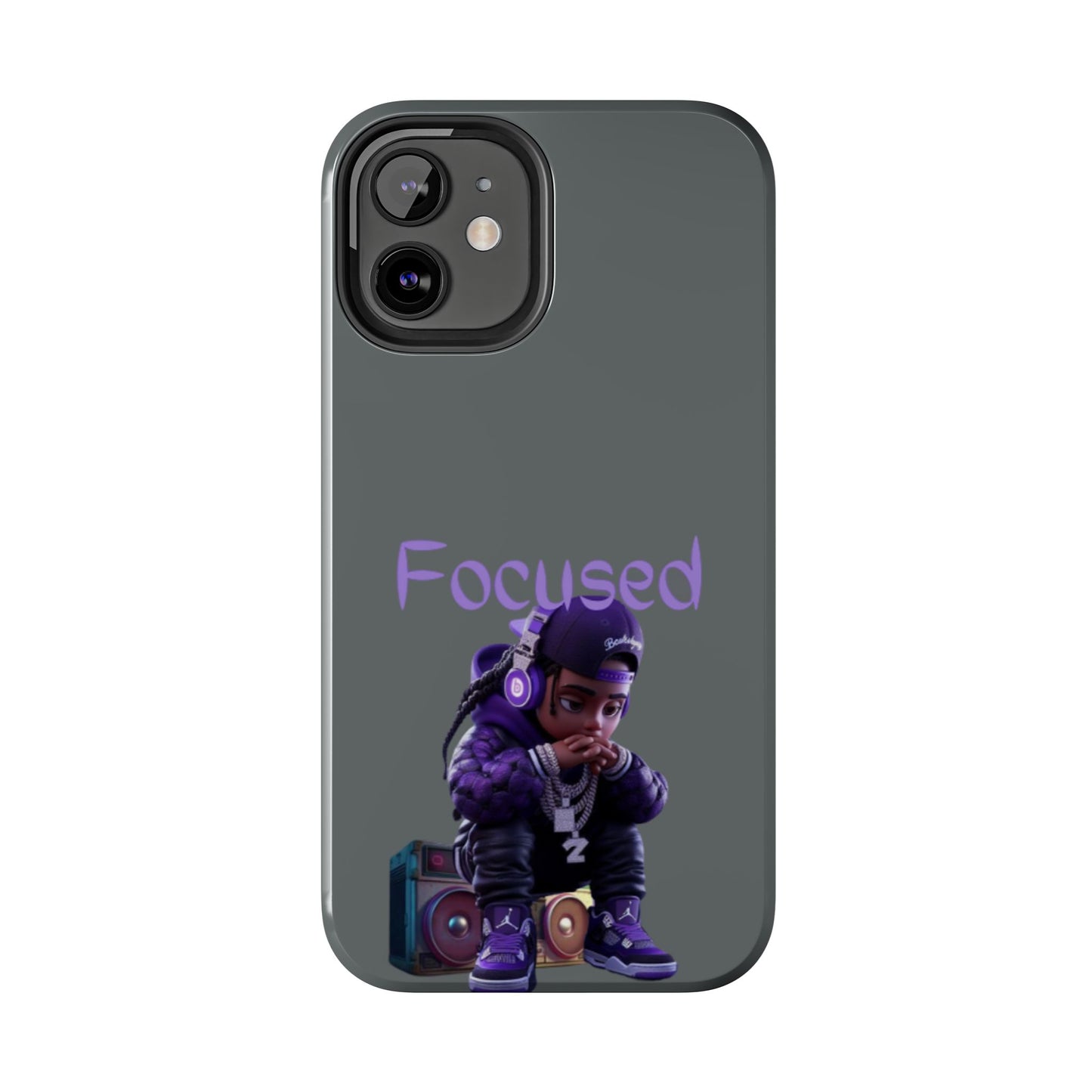 Phone Case- Focused Tough Case- Durable Protection