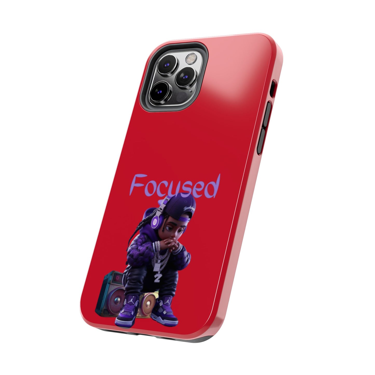 Phone Case- Focused Tough Case- Durable Protection
