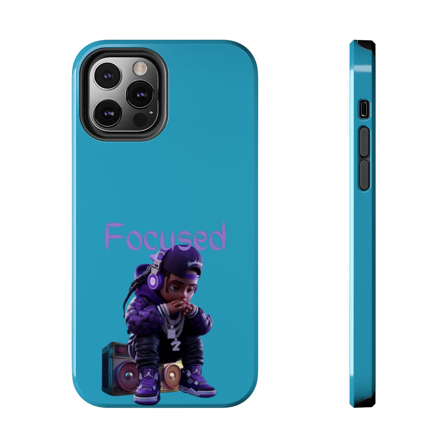 Phone Case- Focused Tough Case- Durable Protection