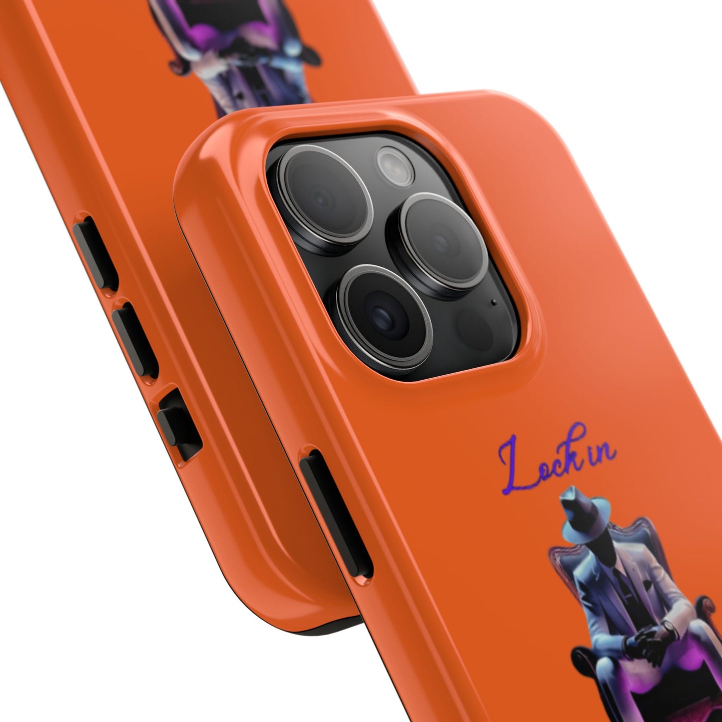 Phone case- Lock In, Stay discipline Tough Phone Case - Durable Protection