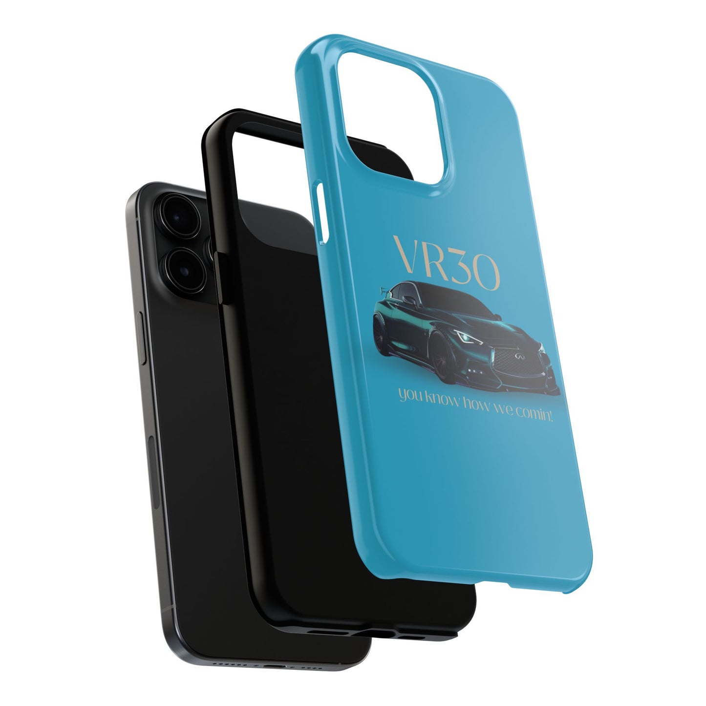 VR30 Sports Car Tough Phone Case - Stylish and Durable Protection for Car Enthusiasts