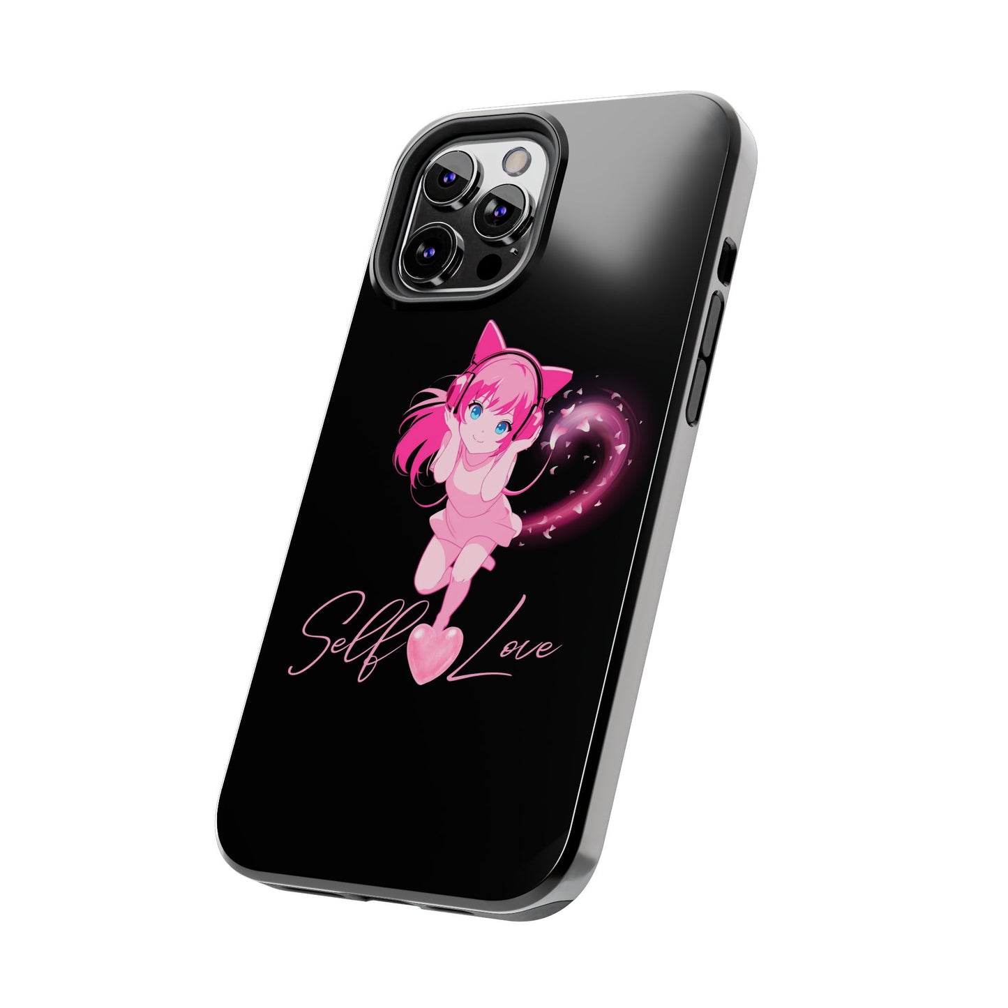 Self Love Tough Phone Case for Anime Lovers
