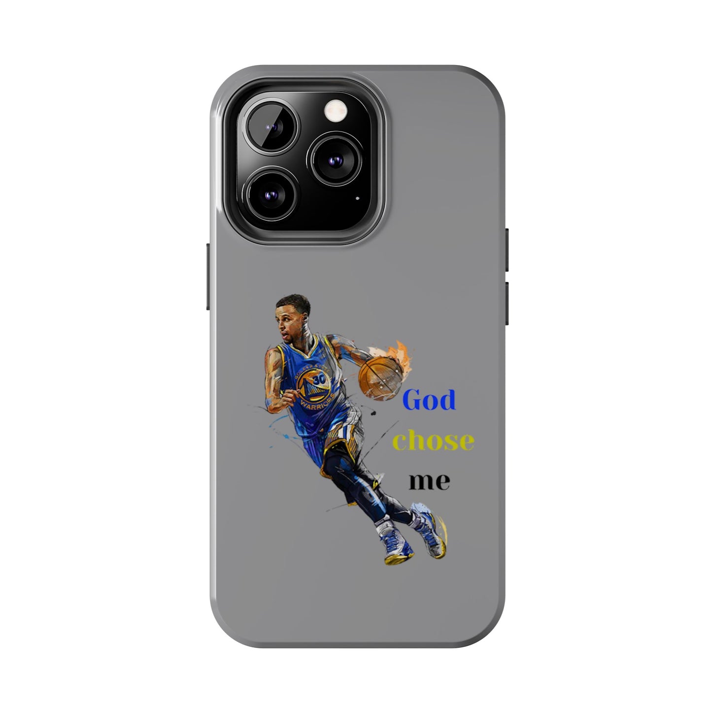 Phone case- God Chose Me Tough Phone Case - Durable Protection