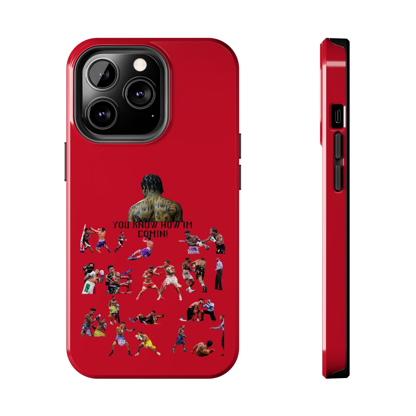 Phone case- You Know How I'm Comin' Tough Phone Case - Durable Protection