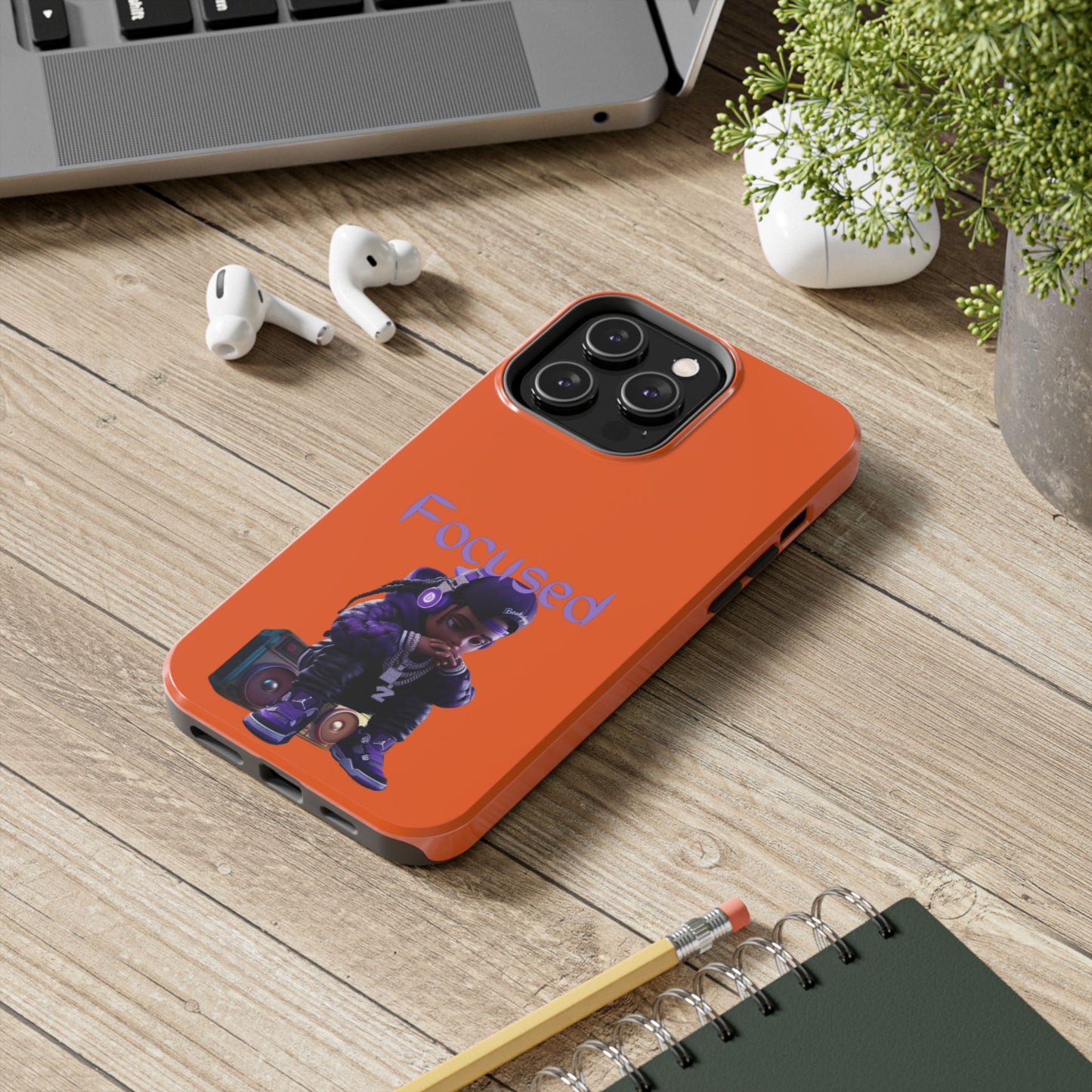 Phone Case- Focused Tough Case- Durable Protection
