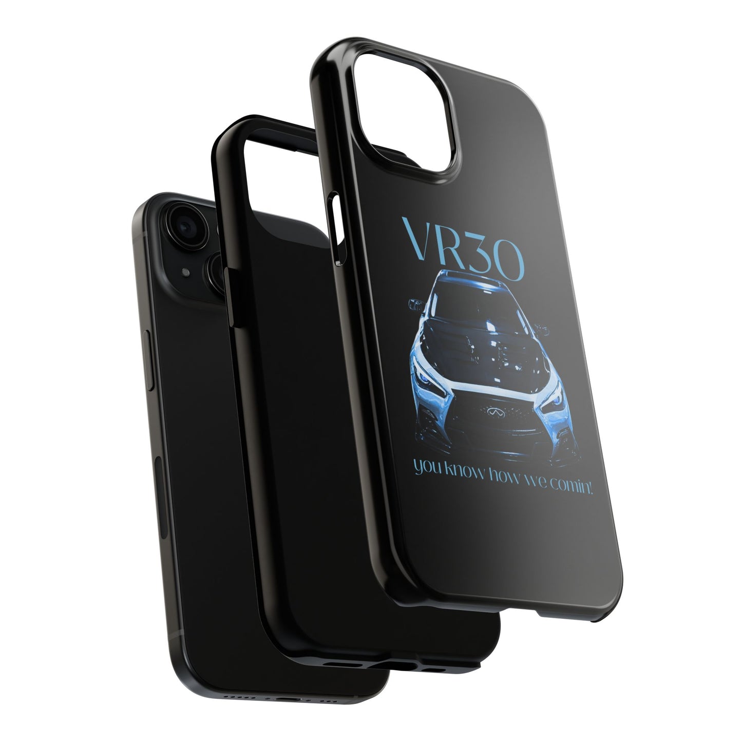 VR30 Sports Car Tough Phone Case - Stylish and Durable Protection for Car Enthusiasts