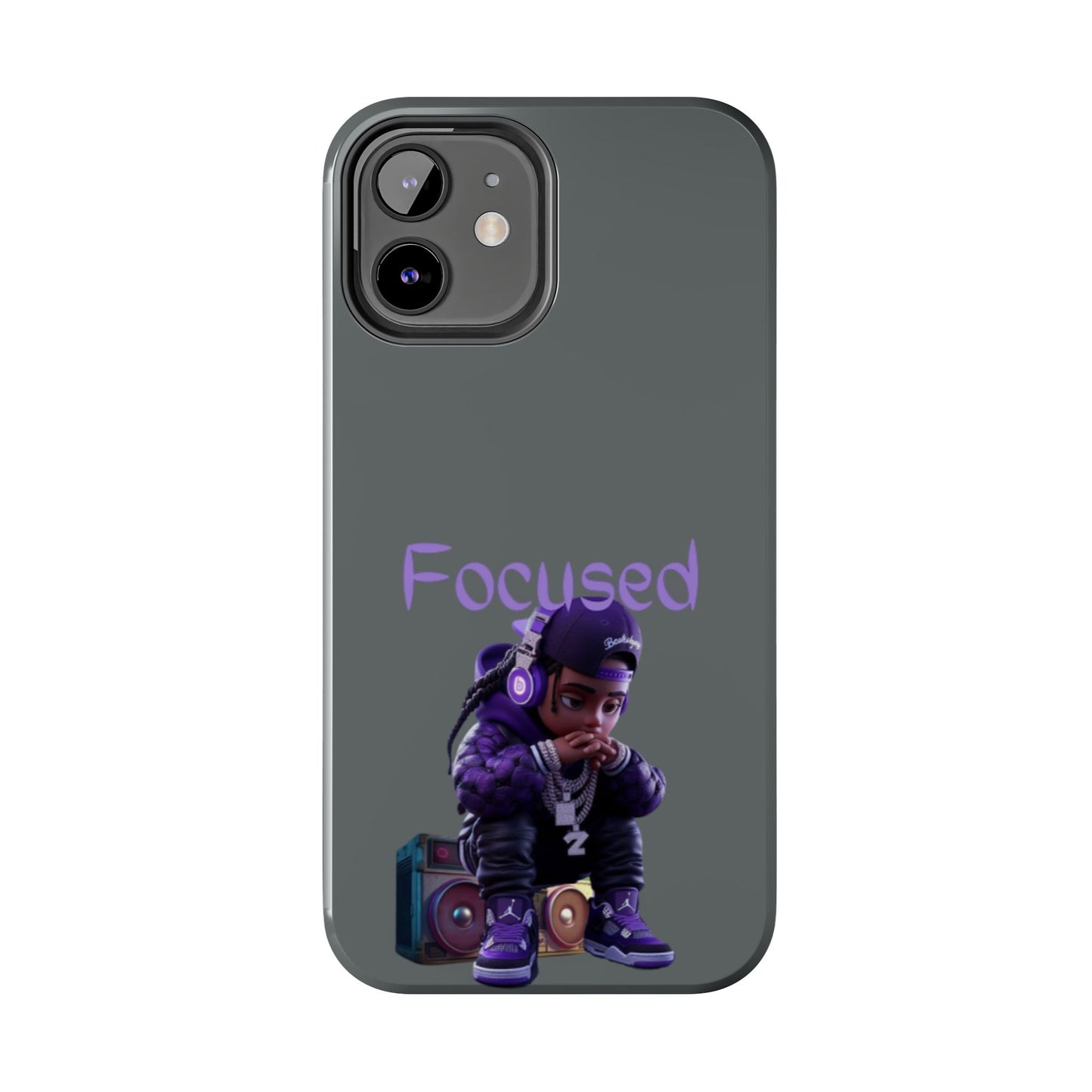 Phone Case- Focused Tough Case- Durable Protection