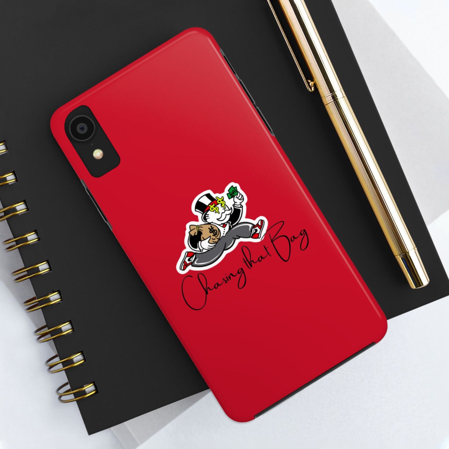 Phone Case- Chasin That Bag Tough Case- Durable Protection