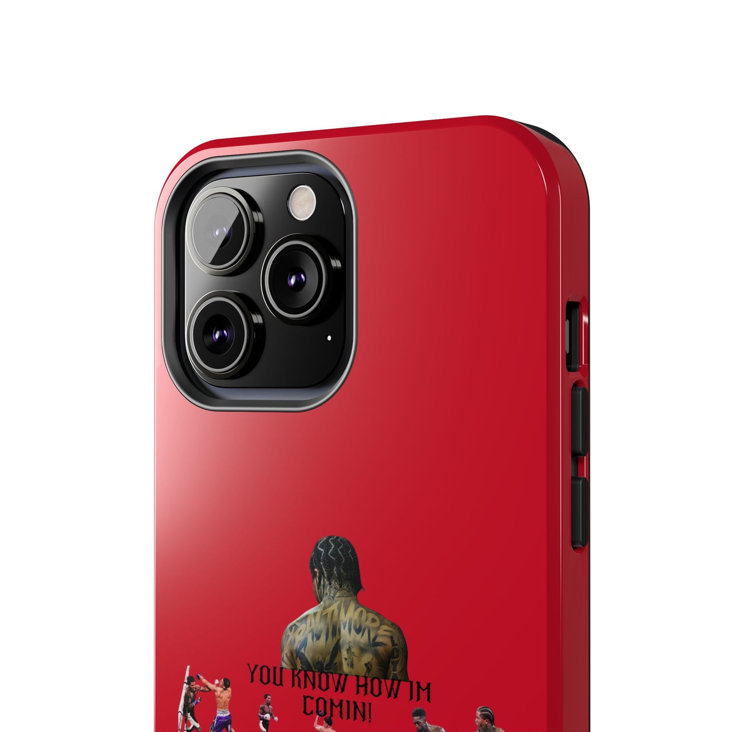 Phone case- You Know How I'm Comin' Tough Phone Case - Durable Protection