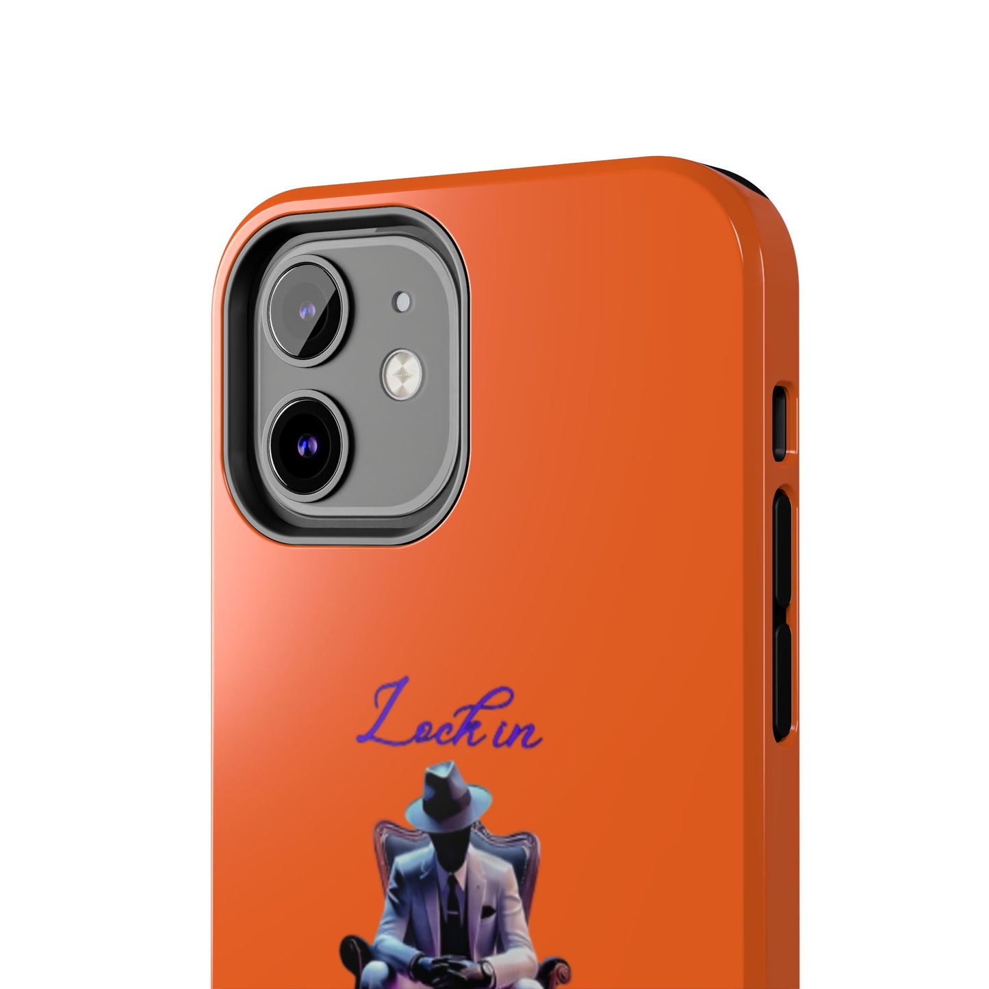 Phone case- Lock In, Stay discipline Tough Phone Case - Durable Protection