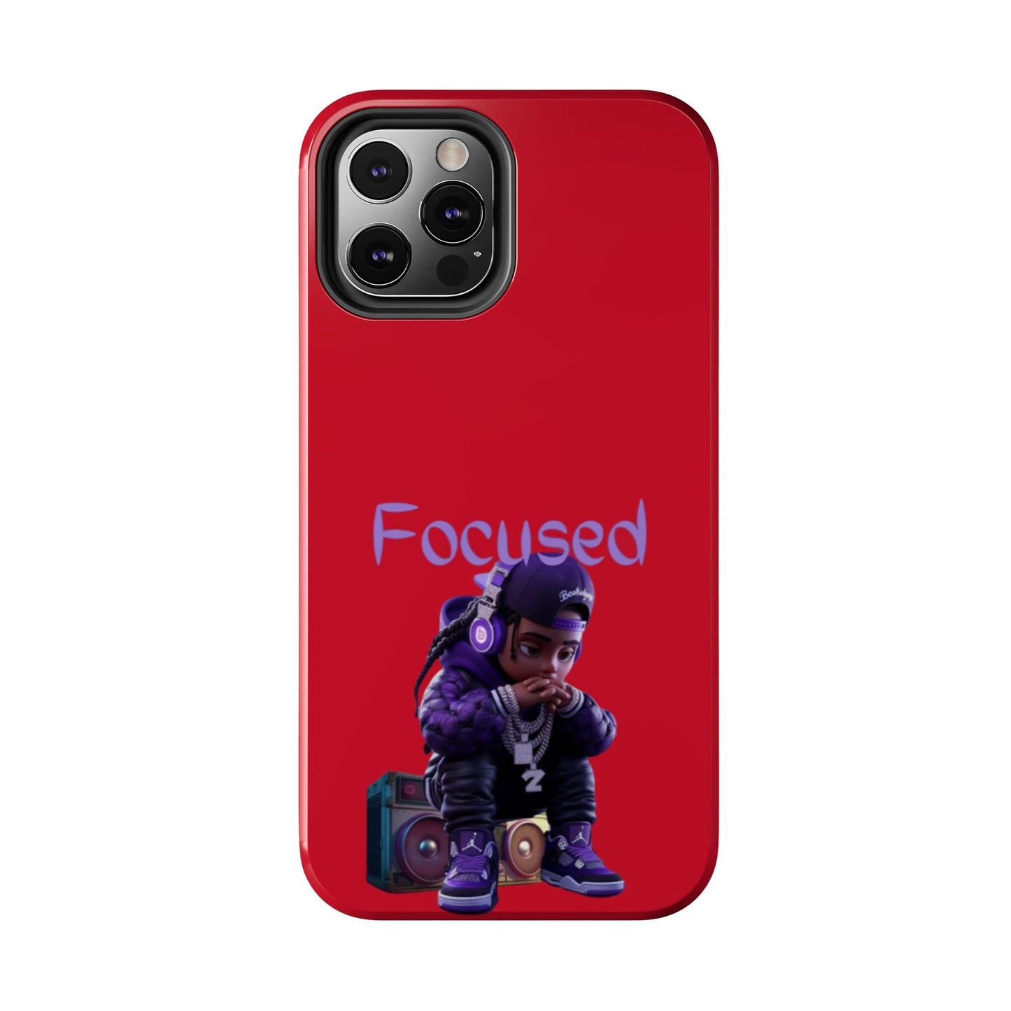Phone Case- Focused Tough Case- Durable Protection
