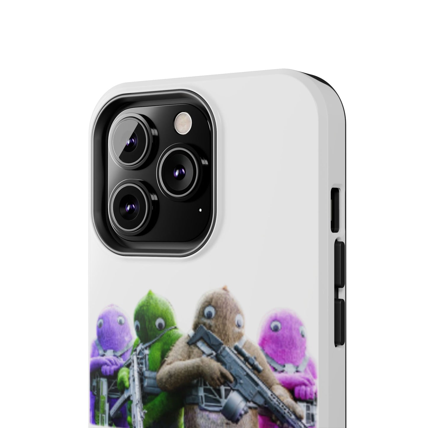 Cool Cartoon-Inspired Tough Phone Case - 'SWEATS'