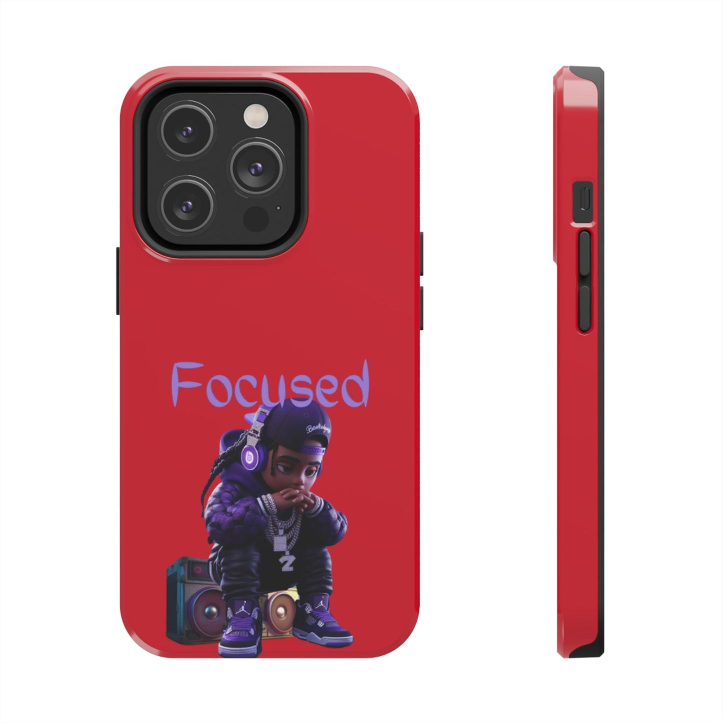 Phone Case- Focused Tough Case- Durable Protection