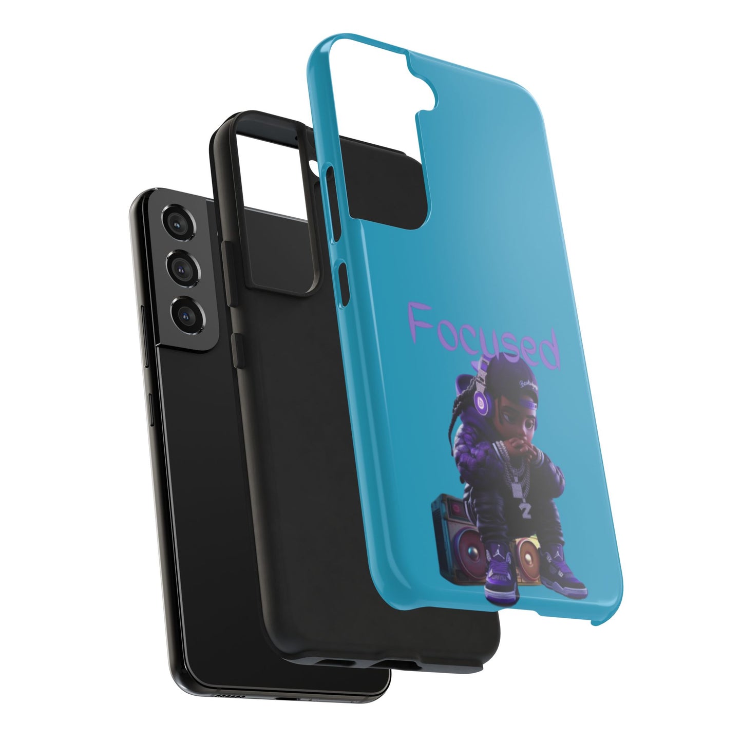 Phone Case- Focused Tough Case- Durable Protection
