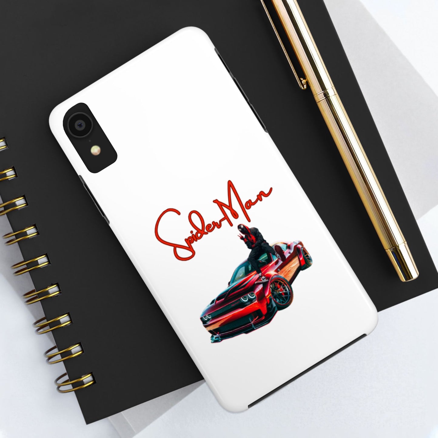 Phone case- SpiderMan Tough Phone Case - Durable Protection for Car Enthusiasts