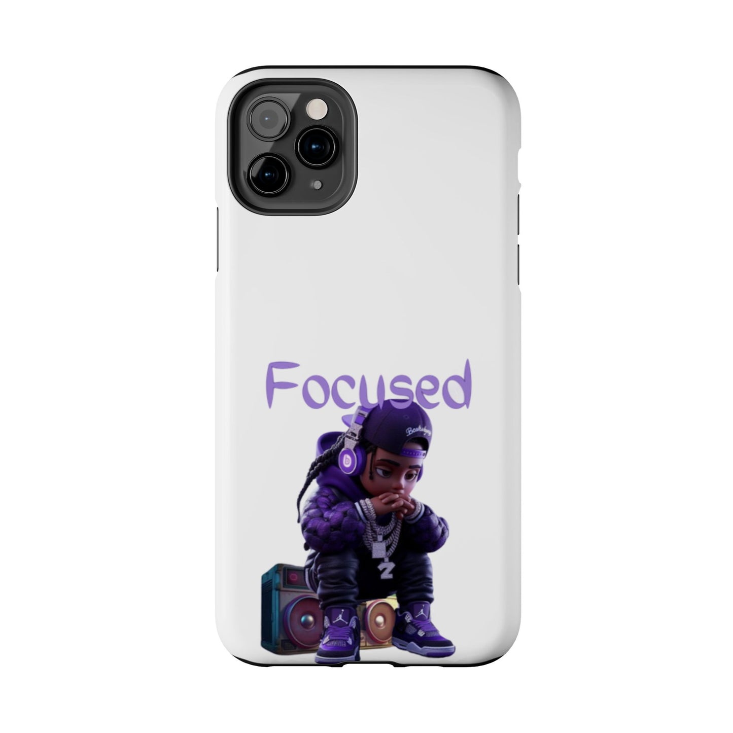 Phone Case- Focused Tough Case- Durable Protection