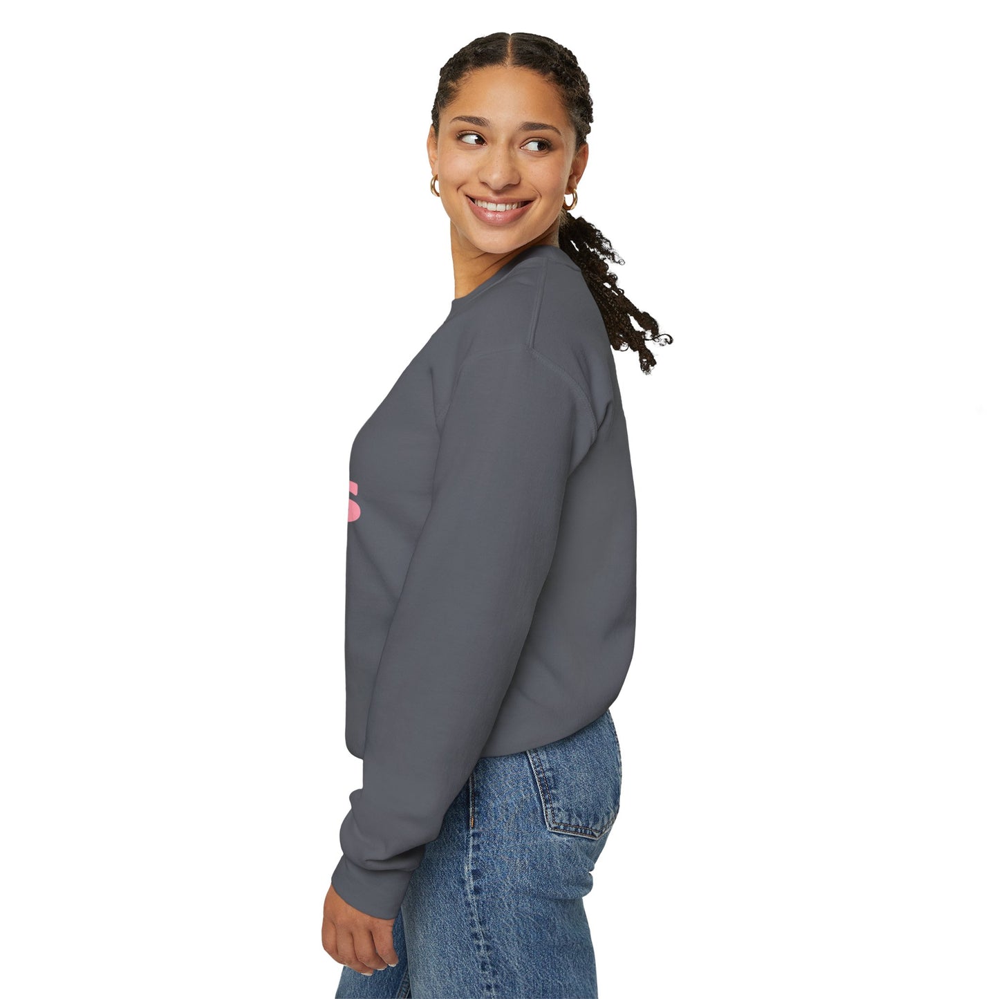 Cotton Blush XOXO Sweatshirt for Women – I’m His Romantic Everyday Lovewear