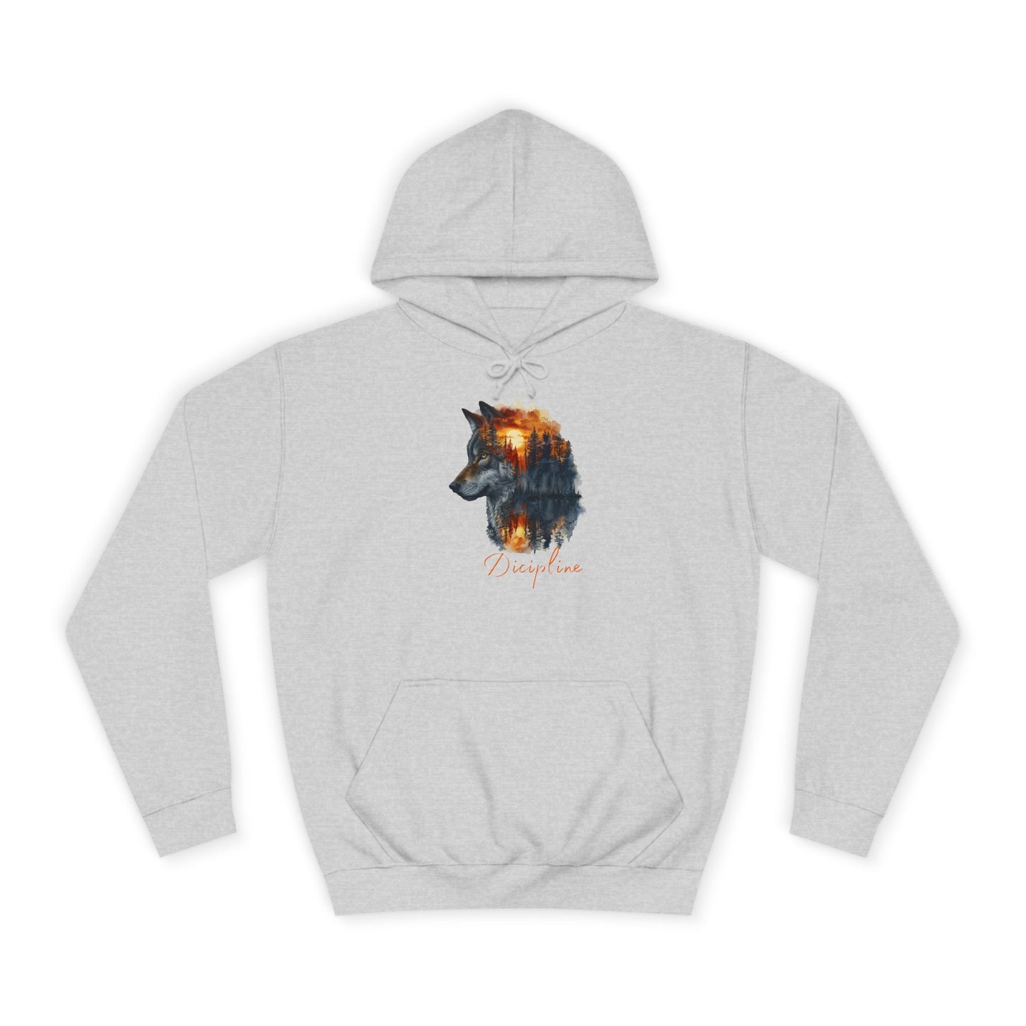 Neon Storm Wild Wolf Graphic Pullover – Multicolor Men’s Streetwear Sweatshirt